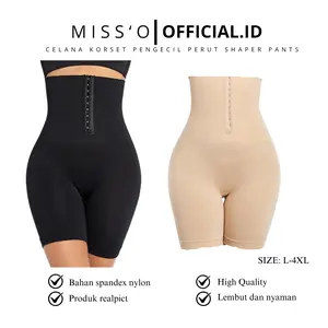 Missoofficial.id KR1964 Celana Pendek Korset Pengecil Perut Dan Paha Slimming Body Shaper Pants