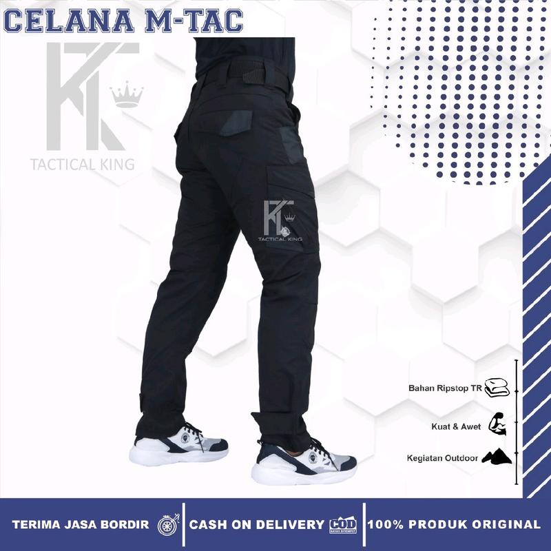 Celana Tactical M-Tac Panjang Bahan Ripstop Cocok Buat Naik Gunung dan Kegiatan Outdoor Abu Sport 5