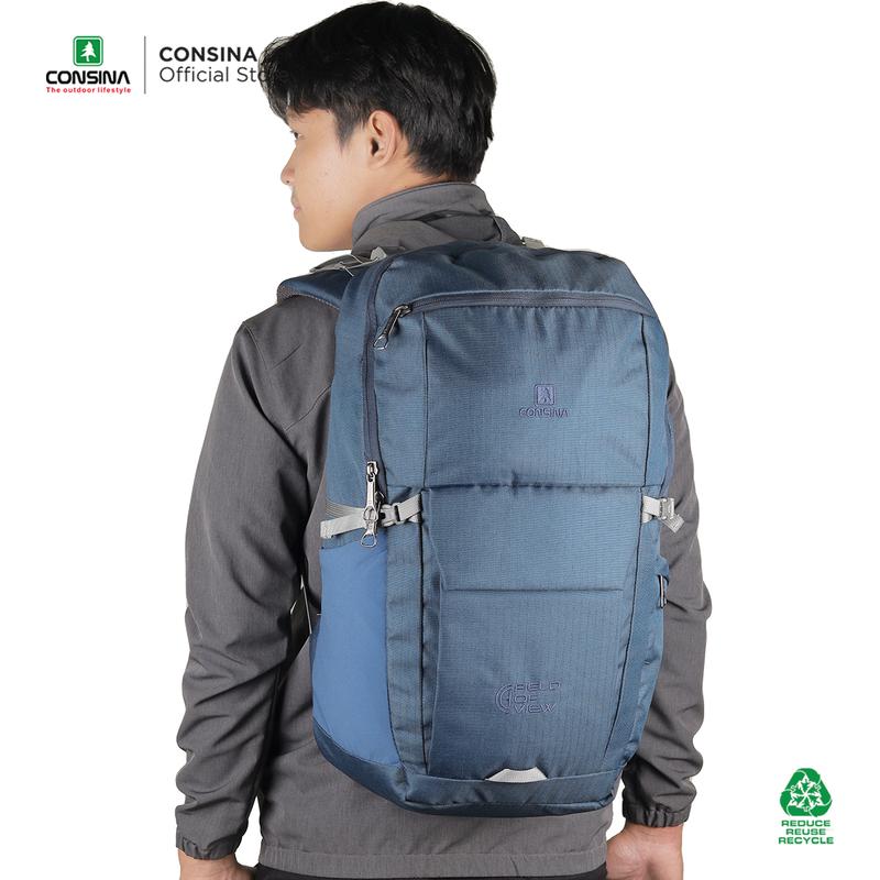 CONSINA FIELD OF VIEW RANSEL BACKPACK OUTDOOR TRAVEL LAPTOP 14INCH - OFFICE SEKOLAH 22-24L 0