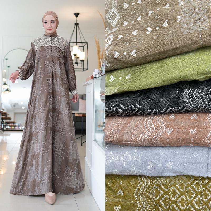 Product Introduction of Hilya Dress Big Size  M002  Baju Casual  Wanita 2