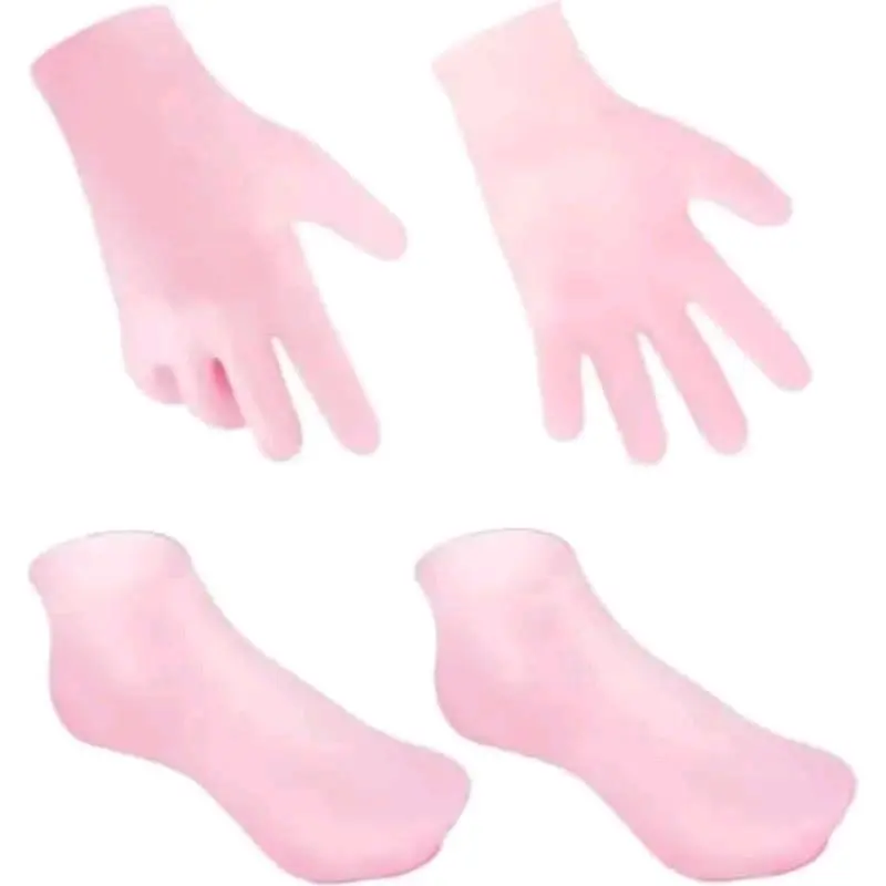 Spa Gel Socks untuk Kaki Pecah, Kaus Kaki Silicone, Kaus Kaki Spa, Kaus Kaki untuk Kaki Kering dan Pecah