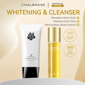 [CHALONESE] PAKET HEALTHY SKIN SET 1 2IN1 (1PC FACIAL WASH+1PC TONER) Membantu Merawat Kulit Wajah Menjadi Lebih Cerah dan Lembab