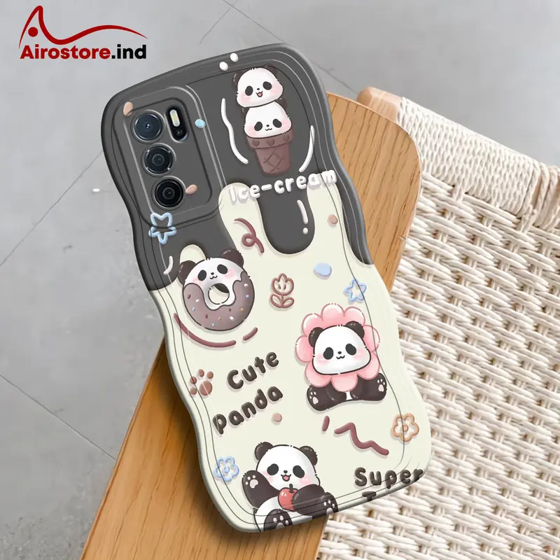 Casing Opp* A16 Gelombang - Softcase Handphone - Case Opp* A16 - Silicon - Kesing Hp  - Fashioncase - TPU - Pelindung Cover Belakang Handphone - Akesesoris Hp 0