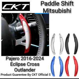 Padle shift extender Mitsubishi all new pajero oulander eclipse cross-silver