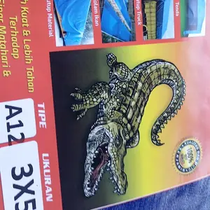 Terpal A12 Korea Ukuran 3x5 Super Tebal - Tahan Lama dan Berkualitas Tinggi Tali Waterproof Ayam