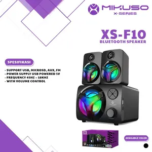 Speaker Mikuso XS-F10 Bluetooth USB MicroSD AUX FM