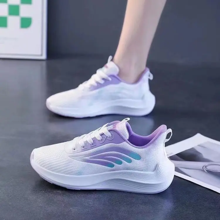 DUNIA FASHION - DF 736 Sepatu Wanita Sepatu Olahraga Model Korea Premium Quality Casual Shoes 3