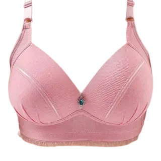 Bra Busa Tipis Push Up BH wanita ukuran Jumbo Full Cup C-D bahan nyaman tanpa kawat 4