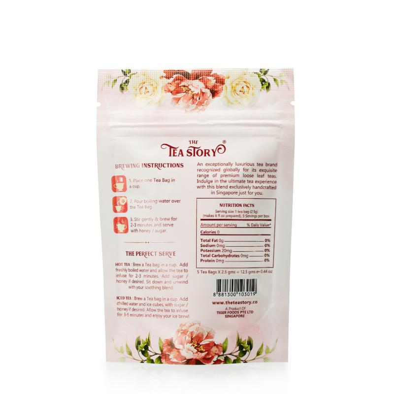 Product Introduction of The Tea Story Hawaiian Hibiscus Tea Pouch 14