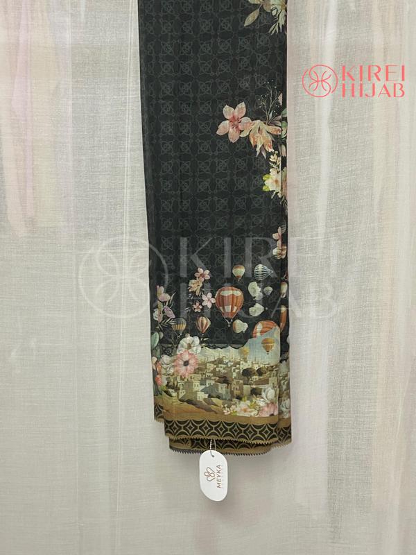 Hijab Segiempat Voal Motif Zaskia Meyka Scarves Hijab Segi Empat Voal Motif Premium 8