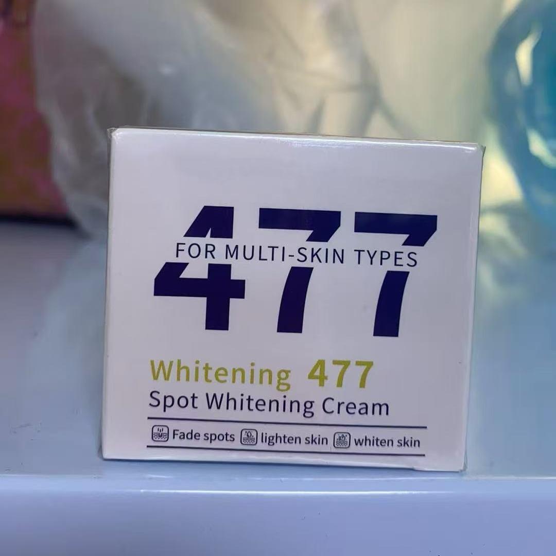 ครีมบำรุงผิวหน้าขาว หมายเลข 477 ลดเลือนจุดด่างดำ ลดความหมองคล้ำ เพิ่มความชุ่มชื่นให้ผิวหน้า ใช้งานง่