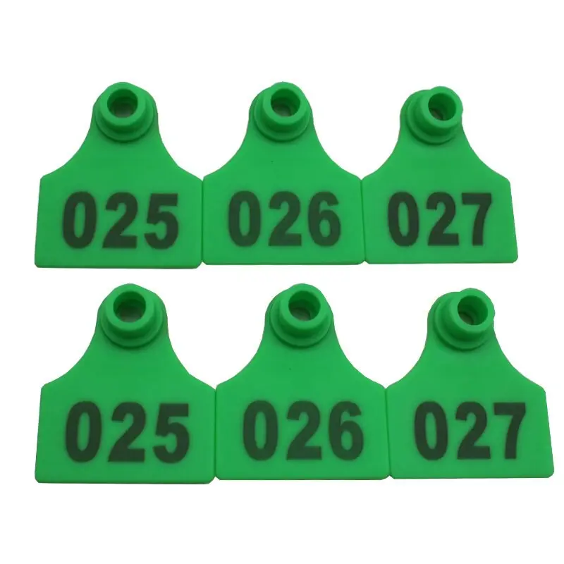 Eartag 5x4cm Blank Sapi Domba Kambing Neck Tag Kalung Ternak, Ear Tag Anting Ternak COMEL PETSHOP 3