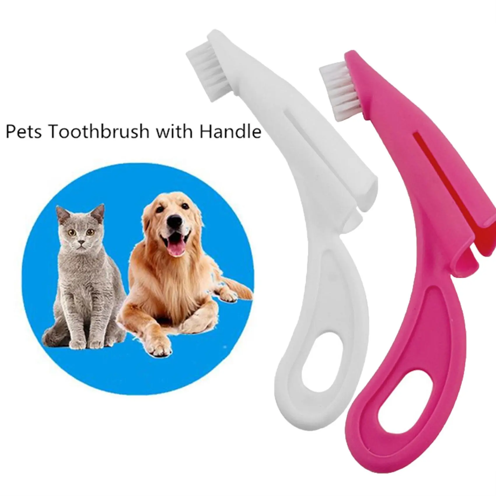 Cat and Dog Finger Sets Brush Teeth Beauty Cleaning Care Oral Tools Pet Supplies