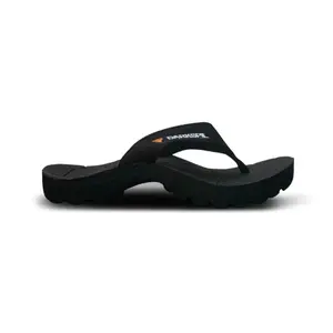 Sandal gunung Darkspil-sandal jepit hitam  pria wanita 36-43. Outdoor flexible ringan karet Sendal Shoes