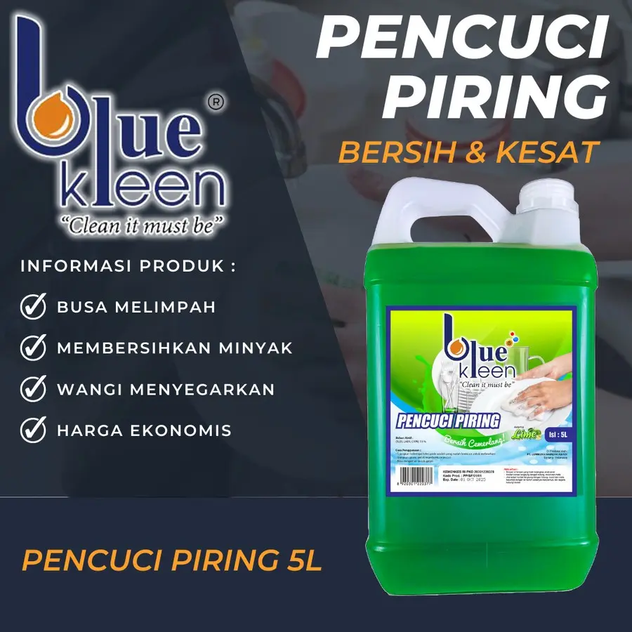 Pencuci Piring Blue Kleen