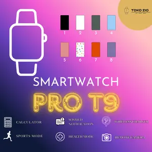 PAKET LENGKAP!!!!! BONUS JAM LED | Watch Series 9 Bisa Baca WA Notifikasi Medsos Bluetooth | Wireless Charging Smartwatch | Bluetooth Call