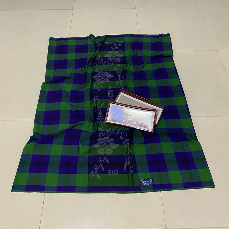 Sarung Bin saleh motif bhs terbaru tompal kembang 4