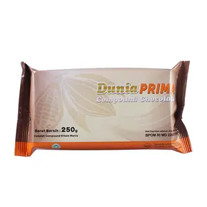 Dunia Prima Compound Chocolate 250 gr | Coklat Batang untuk Baking & Camilan | Cooking Chocolate