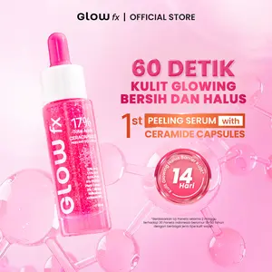 GLOW FX - 17% Total Acids CeraCapsule Peeling Solution - Serum Exfoliasi Wajah Mengandung Glycolic Acid Untuk Mencerahkan dan Menghaluskan Wajah