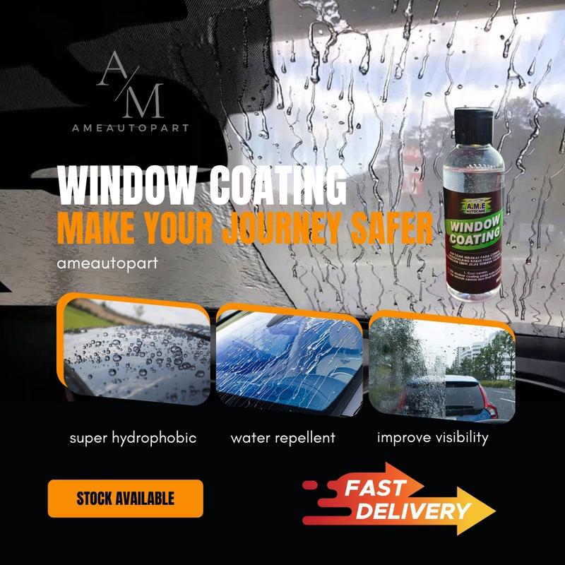 Strong WINDOW COATING for Windscreen & Window Car 100ml - TikTok Shop ...