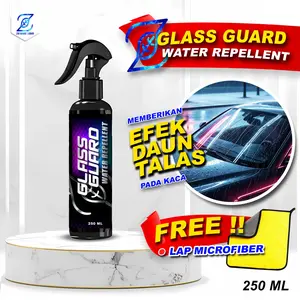 Zio Glass Guard Water Repellent 250 ML Pelapis Kaca Anti Air Efek Daun Talas Free Lap Microfiber 250ML