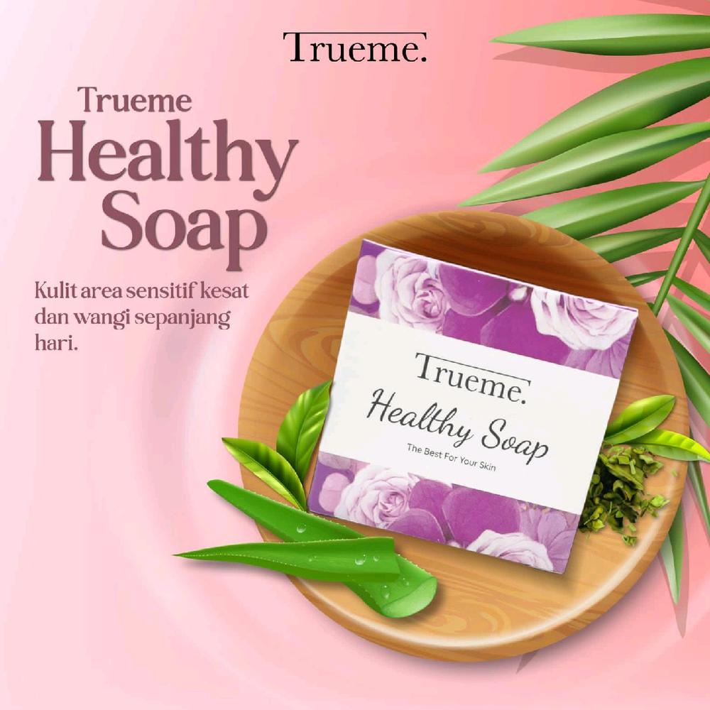 Sabun Kesehatan TRUEME HEALTHY SOAP Perawatan Keputihan Feminine Wangi - Mengencangkan, Kewanitaan