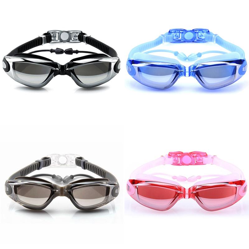 Kính Bơi, Độ Nét HD, Chống Thấm Nước Và Chống Sương Mù, Thích Hợp Cho Nam Và Nữ, Gọng Lớn