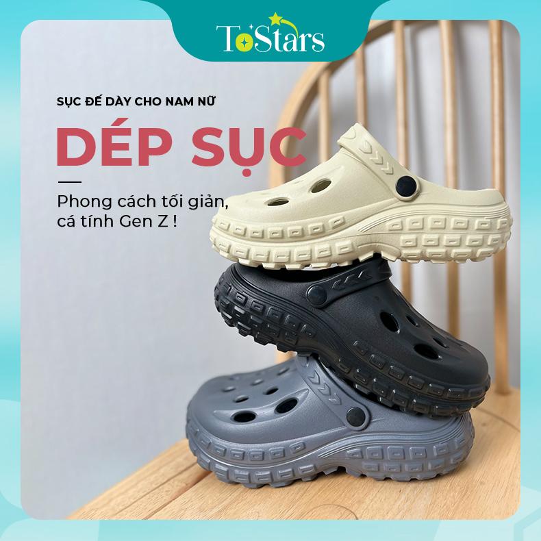 Sục đế dày cho nam nữ mẫu mới chống trơn chống mùi siêu êm cho mùa hè Dép sục Eva Sục Sandal Sục nam nữ Dép sục xinh