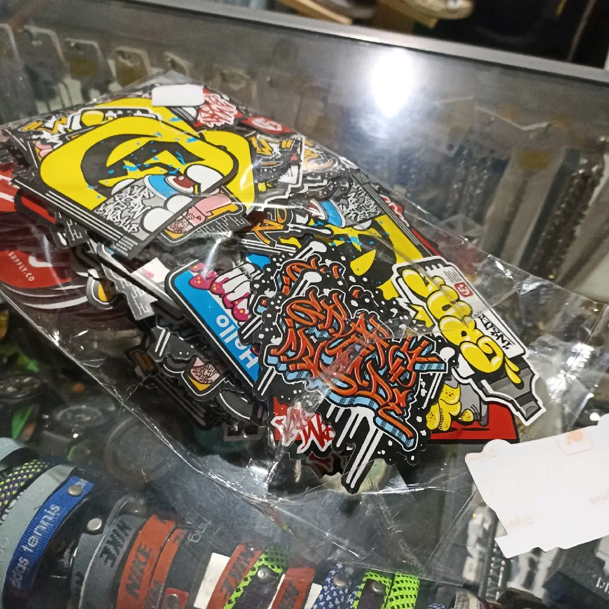 sticker stiker bahan graftac harga per 10 pcs