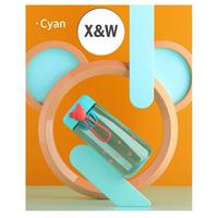 Gambar X&W Botol Minum Plastik J-2400 Bear Space Bottle With Handle Silicone - Pink dari X&W Kota Bogor 3 Tokopedia