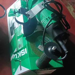 ISKU Mesin Bor Set 700W 220V & Mesin Gerinda Tangan 500W 220V Multifungsi untuk Proyek Pemotongan dan Pekerjaan Presisi