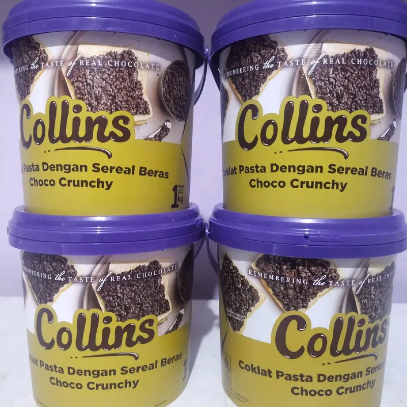 COLLINS COKELAT CRUNCY 1 KG ENAKMURAH BANYAK COCOK UNTUK TOPING SELAI ROTI DLL 3