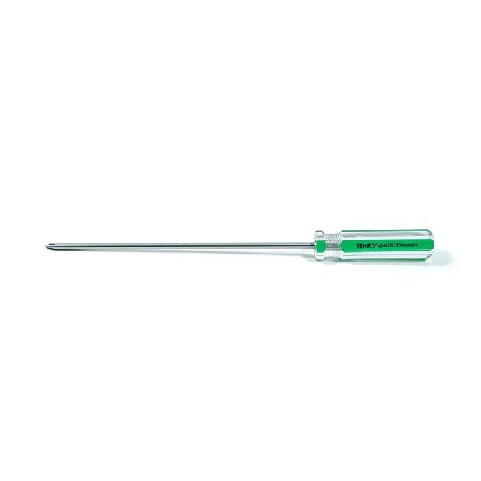 Gambar TEKIRO In Line Color Screwdriver Ph1 X 200 (5) Green dari TEKIRO_NEW Kab. Serang Tokopedia