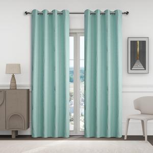 CASA RUYI Cortina Con Estampado De Ramas 137*230CM Cortina Opaca Con Estampado Jacquard Opaca, Caída Elegante Y Bien Formada Útil Para Dormitorio Y Sala