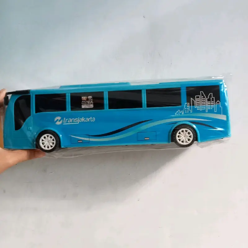(Bisa cod)Promo mainan anak anak bus trans Jakarta panjang banyak warna 3