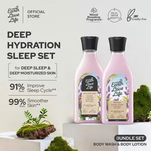 [BUNDLE SET] Earth Love Life Bundle Spanish Lavender Body Wash & Lotion 250mL Sabun Wangi | Mandi Cair | Melembapkan | Jerawat Punggung | Kulit Sensitif | Mencerahkan | SPF | Alergi | Cerah | Premium | Sabun Harum | Cooling Sensation | Sensasi Dingin