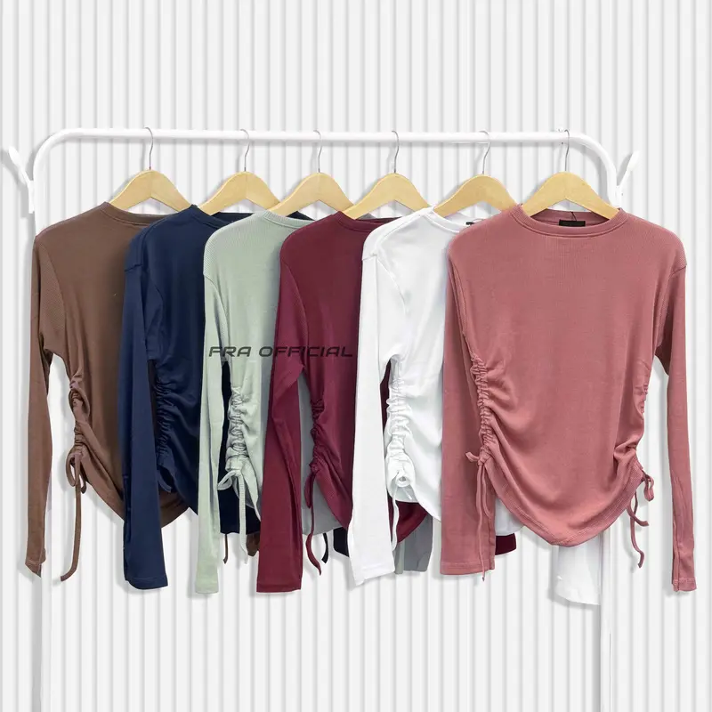 VALEN TOP BLOUSE SERUT / KAOS OBLONG SERUT KIRI KANAN 1