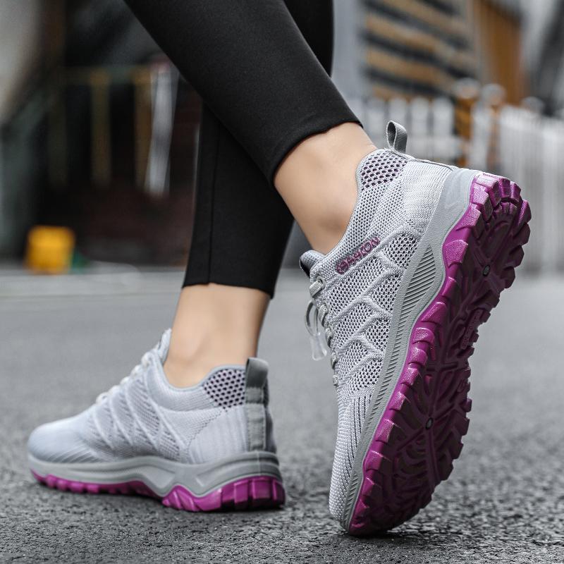 Sepatu Wanita Dewasa Terbaru Sepatu Sneakers Wanita.Sepatu Olahraga Wanita Bernapas.Sepatu Jalan Santai  Casual  Shoes Running Sport 2