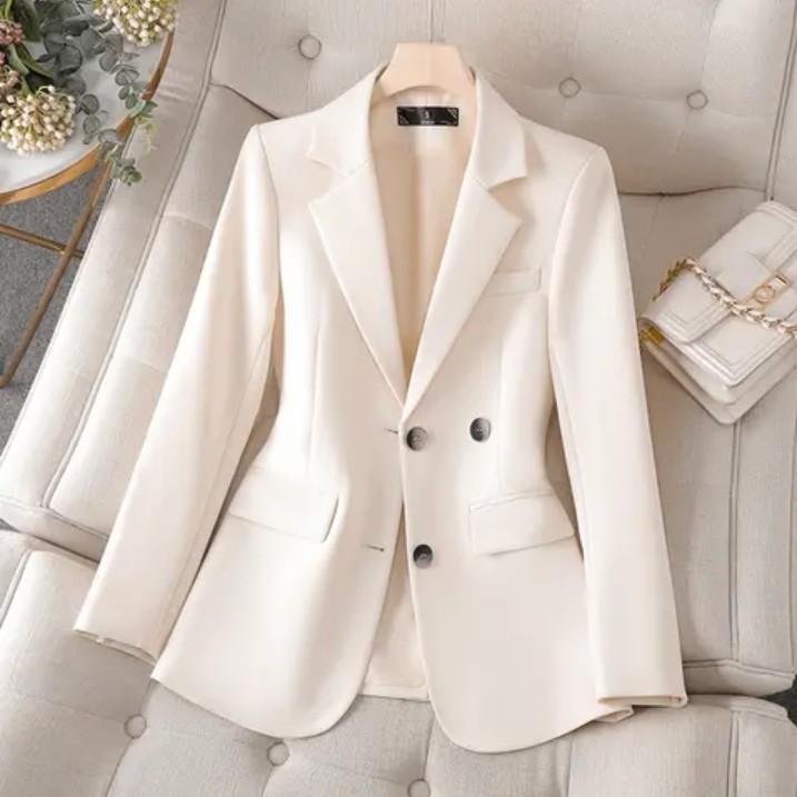 Blazer Wanita Korea Slim fit Jas Kerja wanita Slimfit body Formal 3