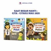 Gambar Buku Anak Seri Saat Besar Nanti : Cita - Citaku Mau Jadi Pilot Dan Cita - Citaku Mau Jadi Polisi / GPU - PILOT dari Pustaka Baru Press Kab. Bantul 1 Tokopedia