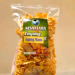 Nusantara Emping Jagung Manis 100g - Kue Tradisional Indonesia yang Lezat dan Renyah