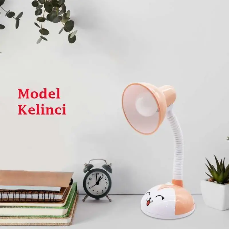 MIKOTEK LAMPU BELAJAR MODEL KUCING MK-8605 CAT DESK LAMP MK-8605 LAMPU KERJA/LAMPU LAMPU TEMPAT PENSIL LAMPU TIDUR KARAKKTER 6