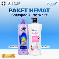 Gambar Summer Naturale - Paket Hemat Hair Shampoo 1000ml + Prowhite 1000ml Pump - PAHE 1 dari Summer Naturale Indonesia Kota Medan 3 Tokopedia
