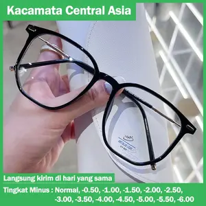 Kacamata Minus Fashion Korea Anti Blue Light anti Radiasi Smartphone dan Laptop Model Cat Eye Zhijing 8083