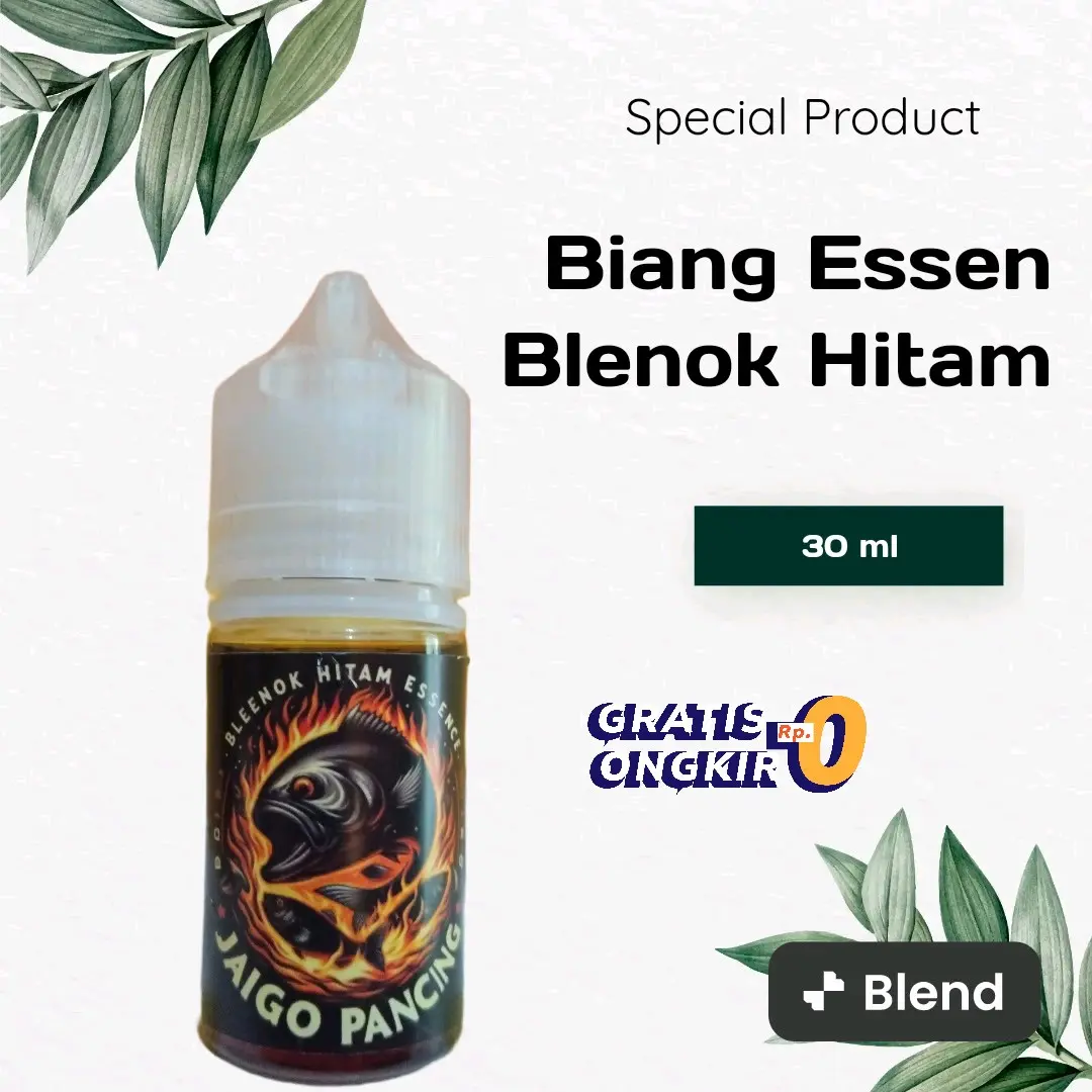 ESSEN MURNI UMPAN PANCING AROMA BLENOK HITAM Ikan Mancing