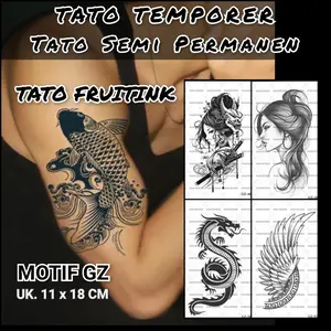 TWania - Tato temporer variasi seri GZ 01-50 - Tato semi permanent variasi seri GZ 01-50