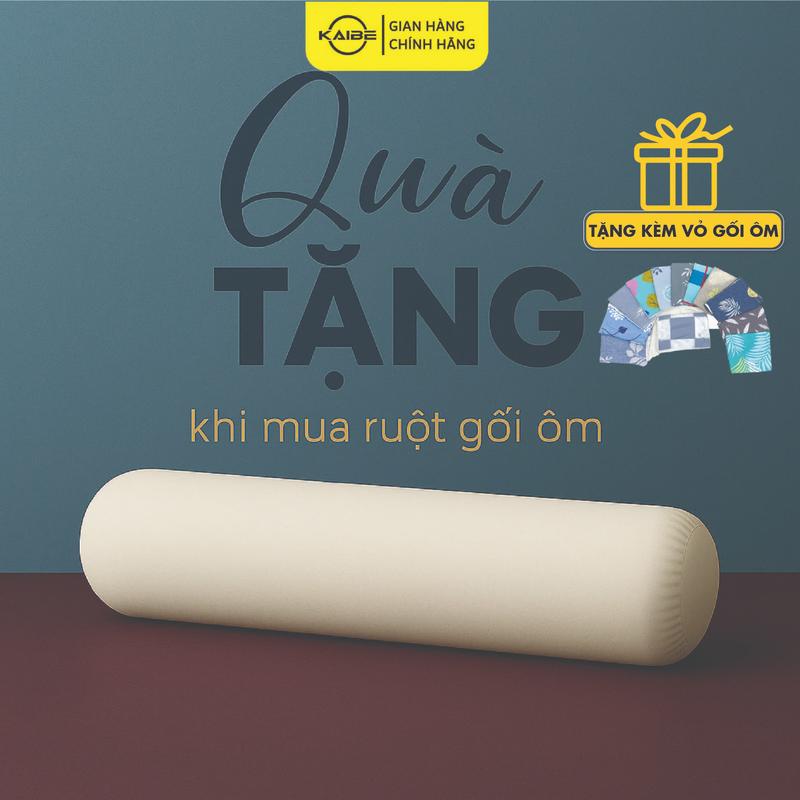  Ruột gối ôm ép hơi dài 35x100 cm tặng kèm vỏ gối ngẫu nhiên - gối ôm người lớn gối ôm hơi KaiBe Airpillow Bolster 