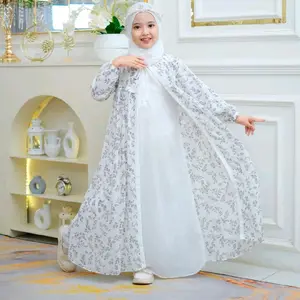 GAMIS ANAK JOANA SERIES PLATINUM,ONE SET HIJAB PREMIUM