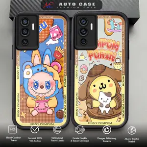 Casing V*VO V23E 4G/5G Y75 4G Motif ( KRTN ) Auto Case Hardcase Softcase Anti-Jamur & Tahan Lama Silikon untuk Hape Glossy