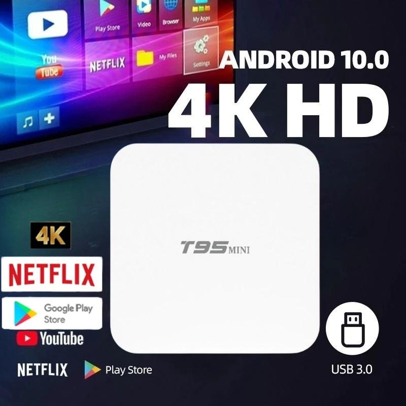 Android Box, T95MINI4K, Quad Core, WIFI 2.4Ghz, HD 6K Video Media Player, Smart TV Box, Released in 2024, Latest Version, with 10 Features, Including Media Player 0